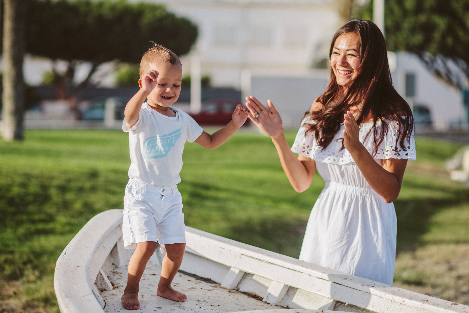 Sesión de fotos de familia en El Palo, Málaga