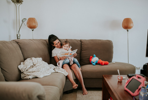 Un día de vacaciones de una familia en España