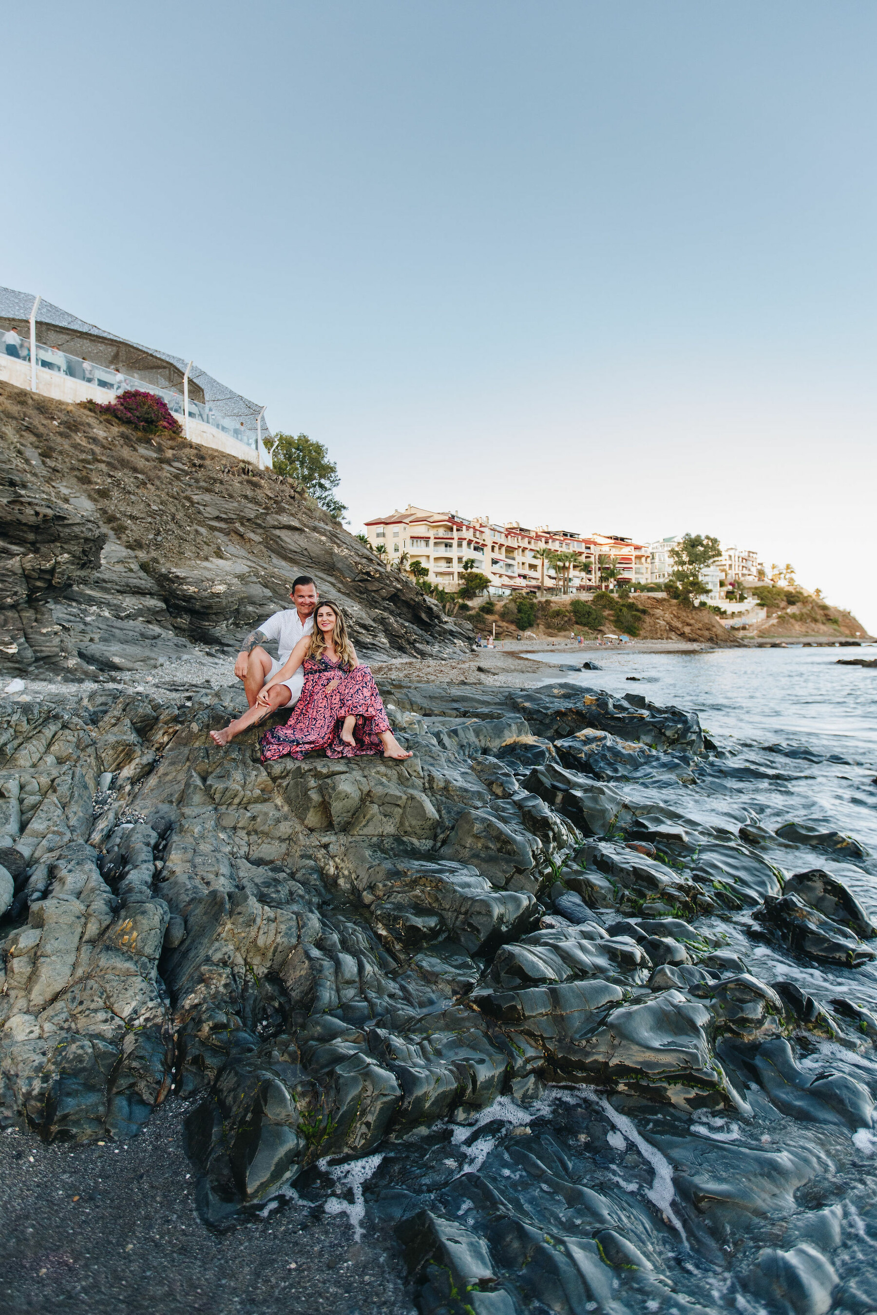 Romantic photo shoot in Benalmadena