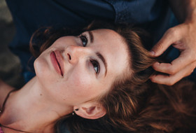 Sesión preboda en la playa de Torremolinos 