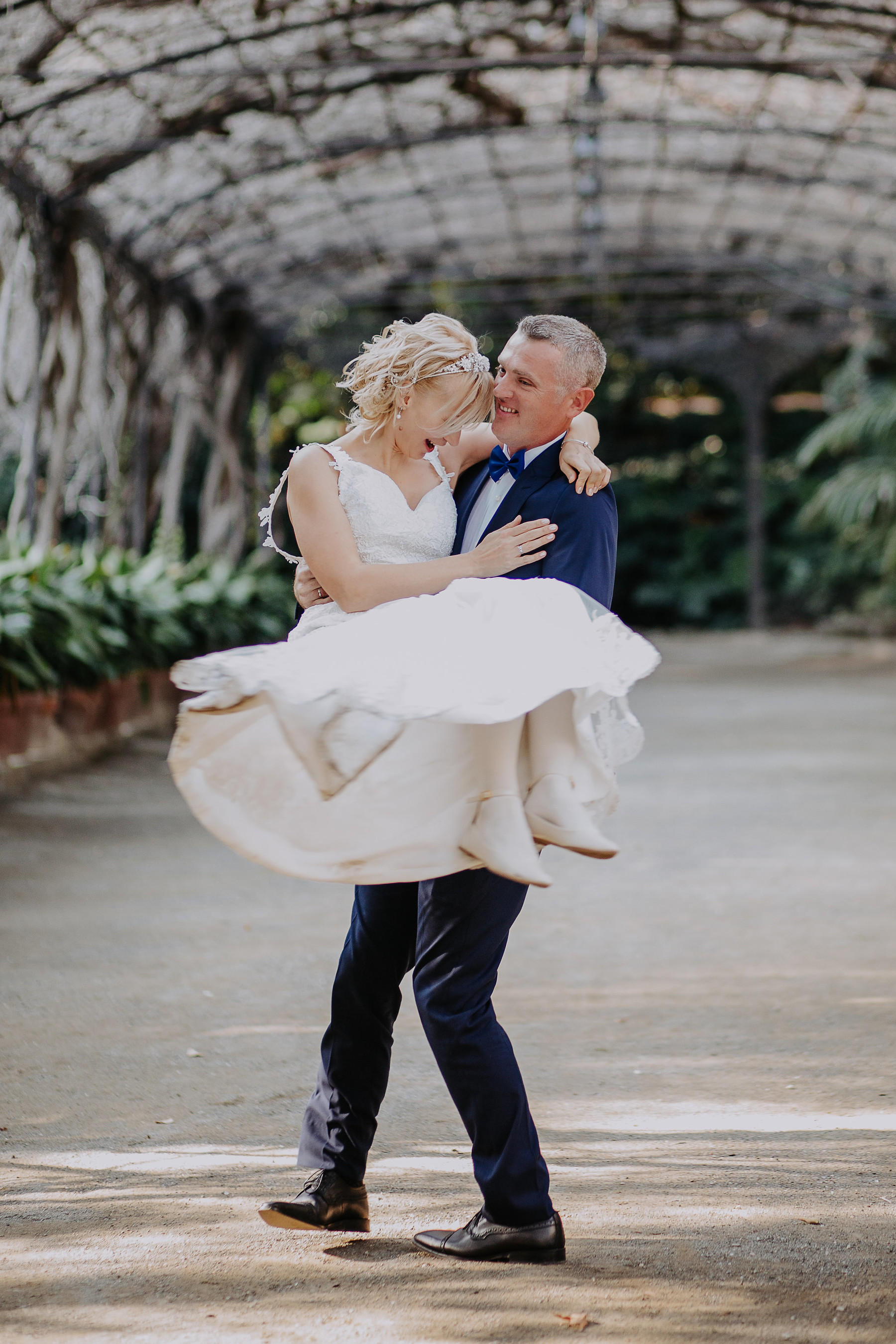 Boda en La Concepción Jardín Botánico-Historico de Málaga