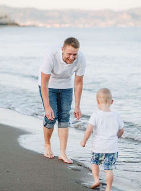 Sesión de fotos de familia en Benalmádena