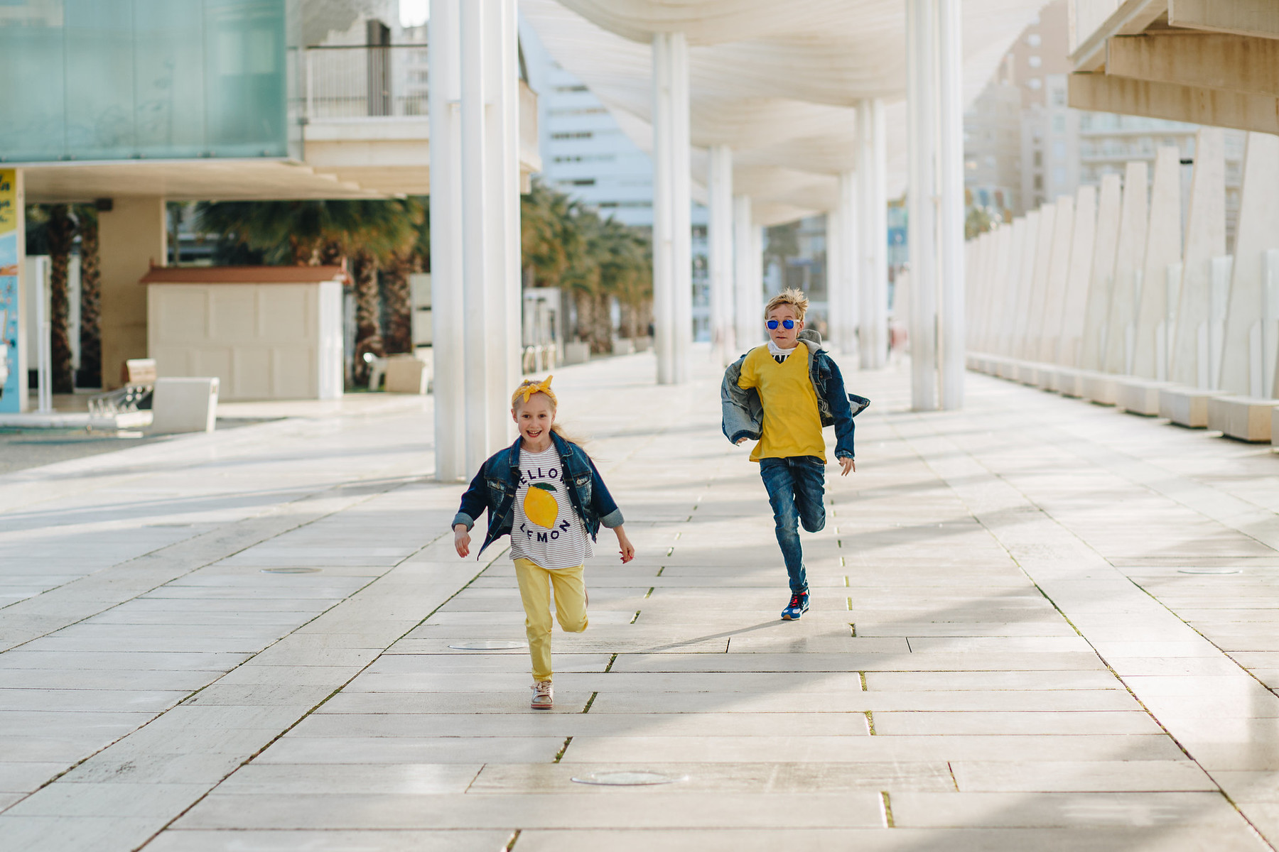 Family photo session in Malaga