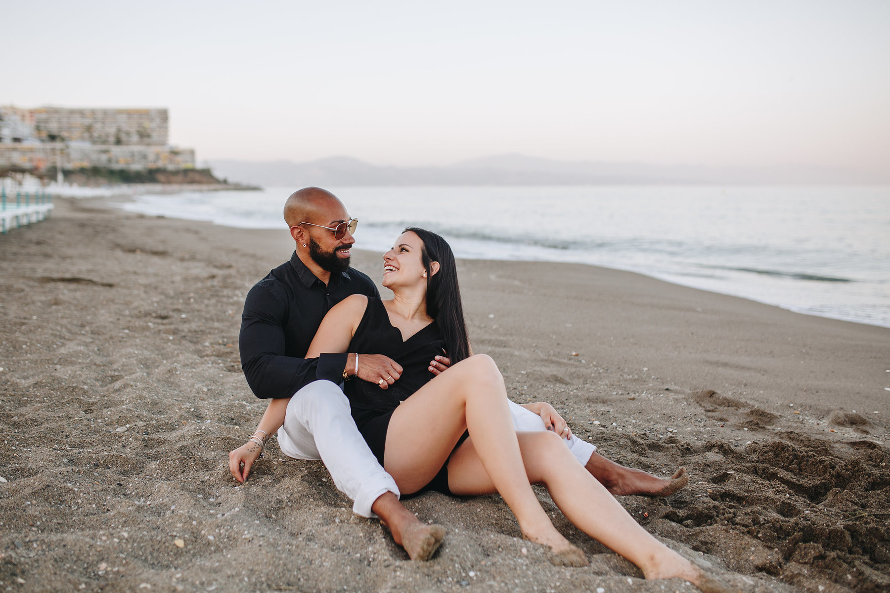 Love story photo session in Torremolinos