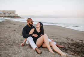 Sesión de fotos de pareja en Torremolinos 
