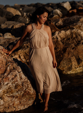 Sesión fotográfica de familia en Cabopino en Marbella