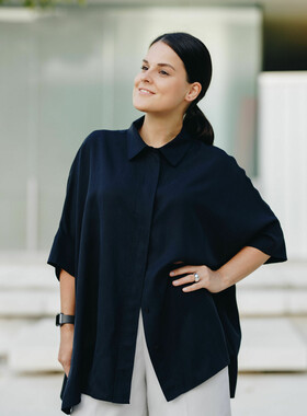 Portrait photo set in the Port of Malaga