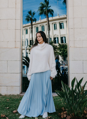 Street style photo shooting in Malaga for Korsun