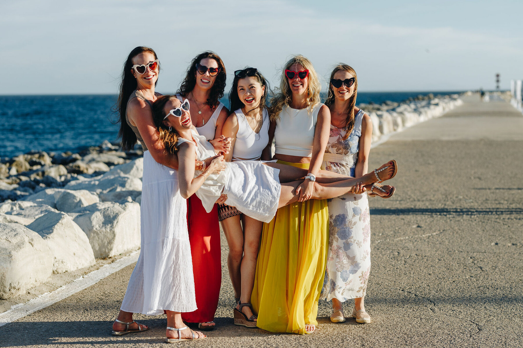 Sesión de despedida de soltera en el Puerto Banús, Marbella
