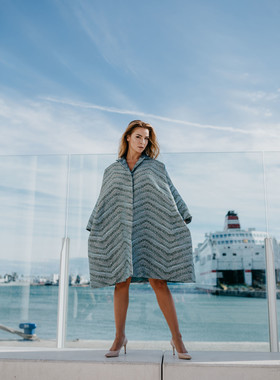 Street style photo shooting in Malaga for Korsun