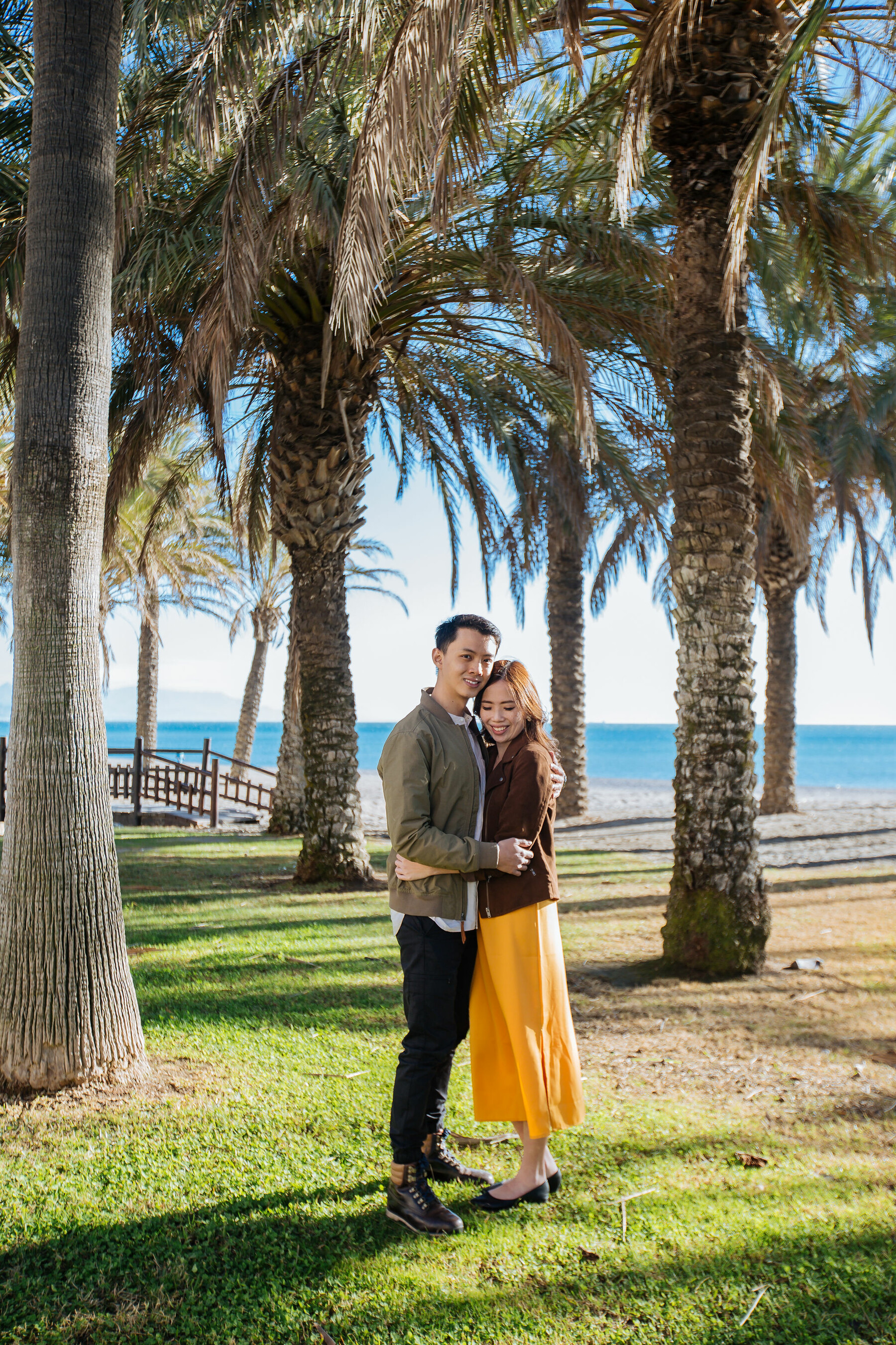 Sesión de fotos de pareja en Málaga