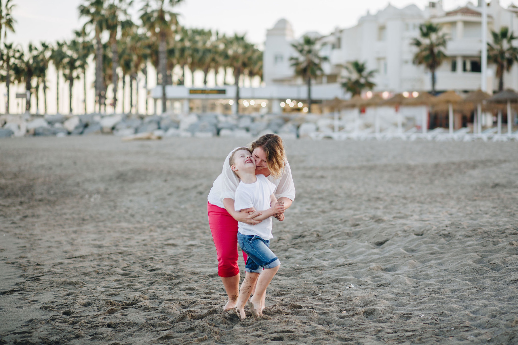 Family photo shoot in Benalmadena