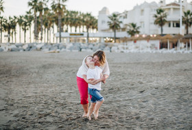Sesión de fotos de familia en Benalmádena