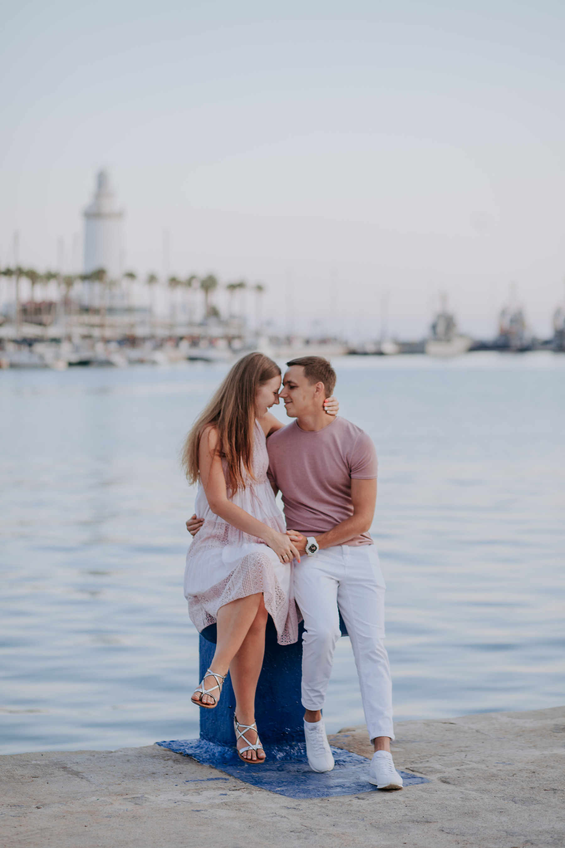 Romantic photo shoot in Málaga