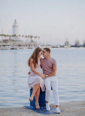 Sesión fotográfica preboda en Málaga 