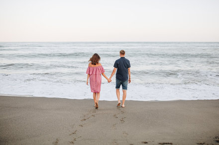 Love Story photo shoot on the beach of Torremolinos