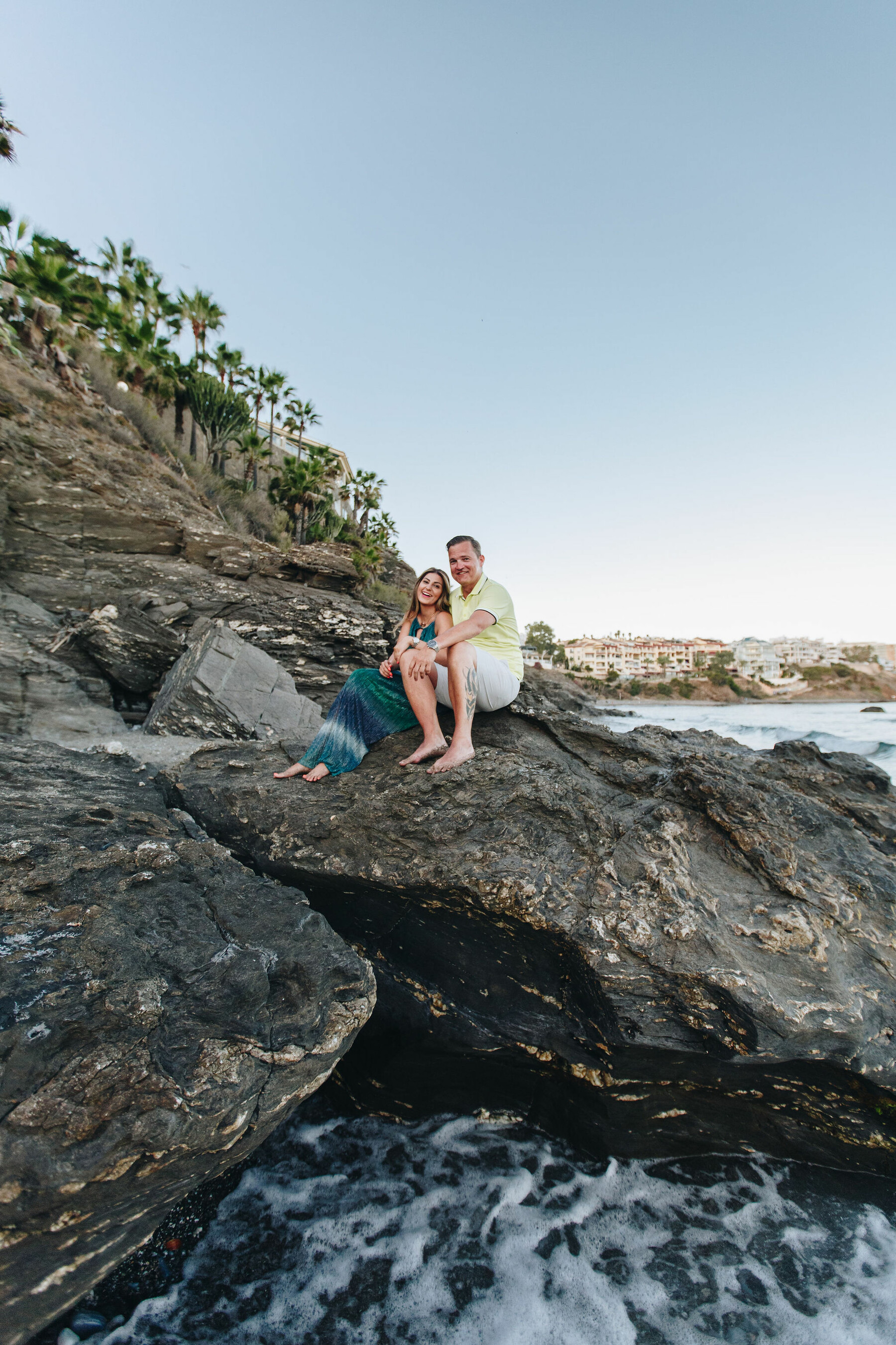 Romantic photo shoot in Benalmadena