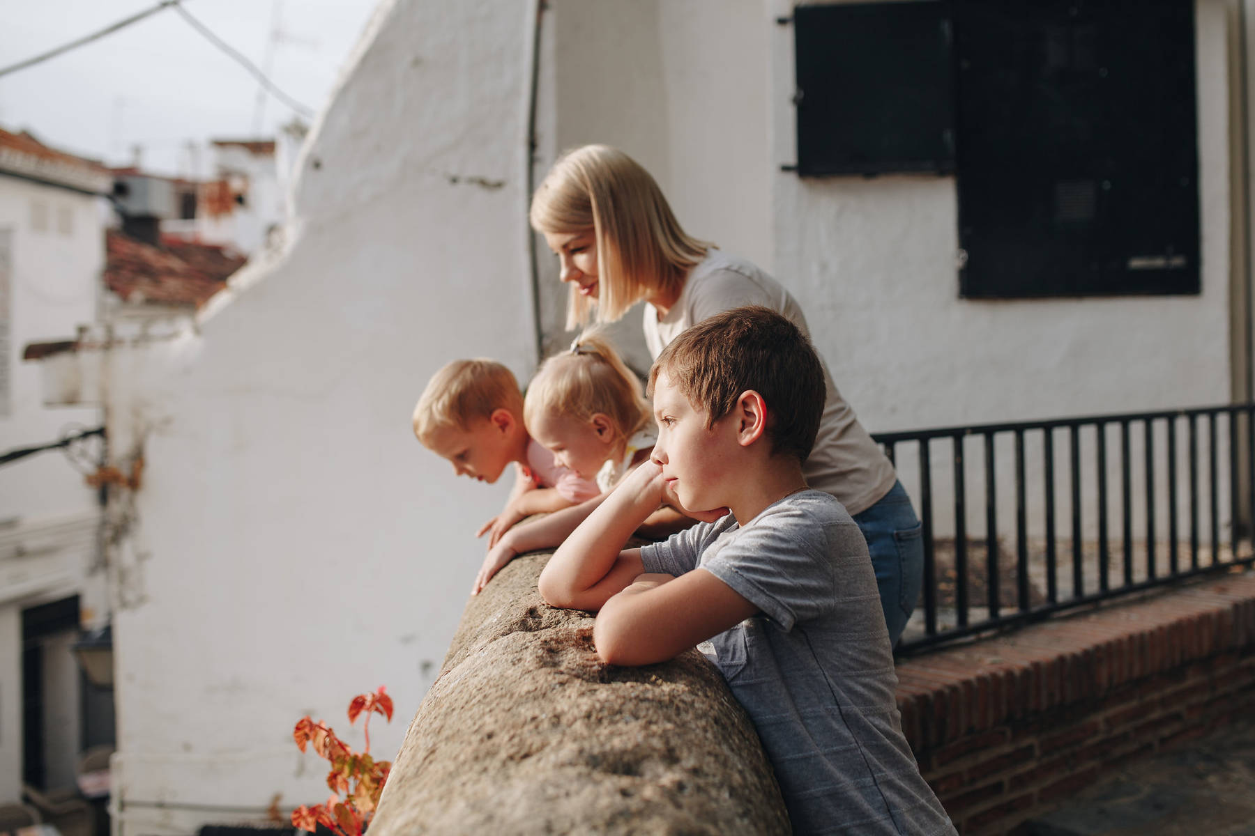 Family photo shoot in Marbella