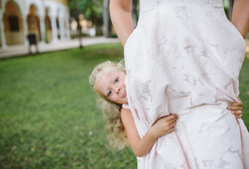 Family photo shoot at the Park of Marbella