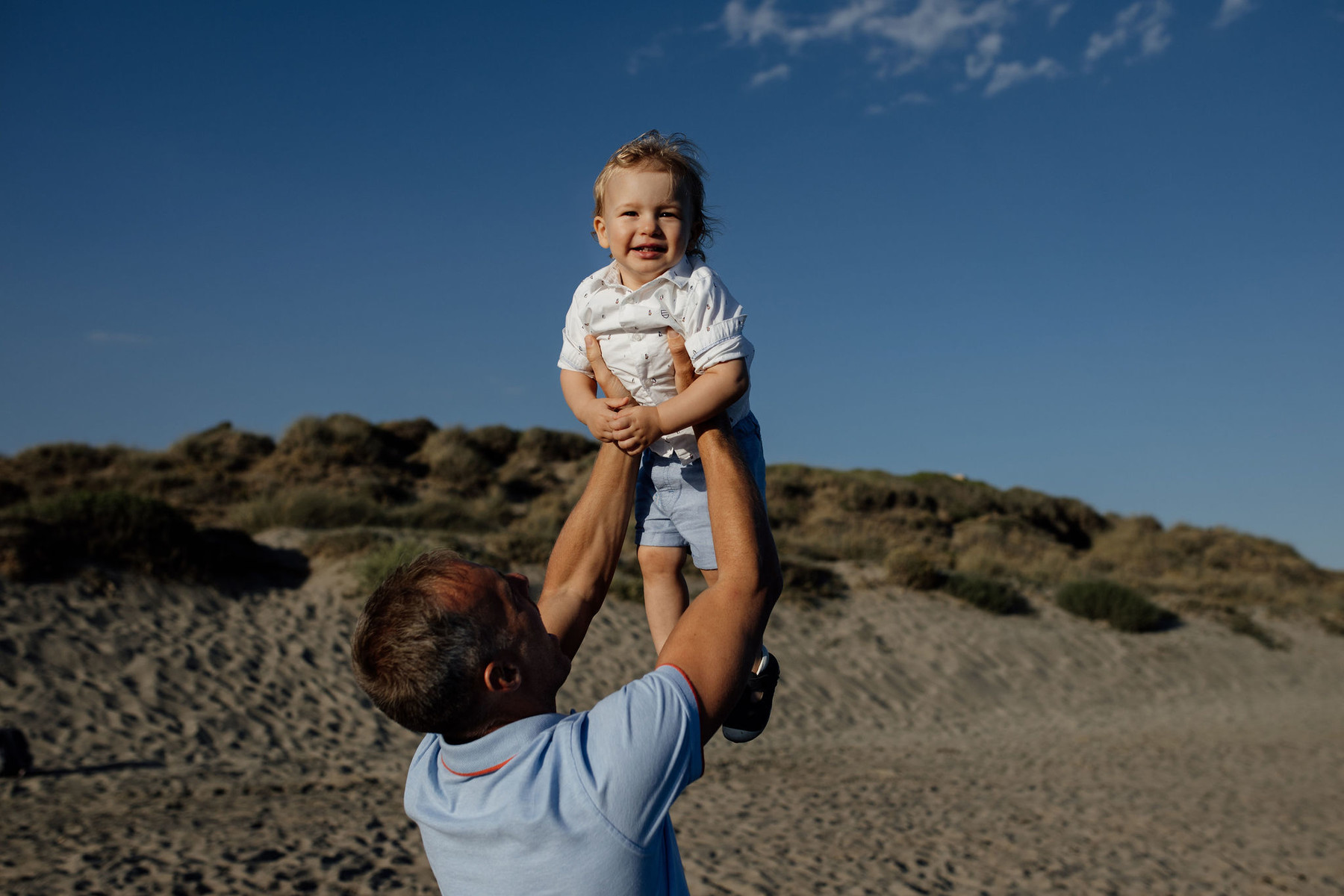 Family photo session in Cabopino in Marbella