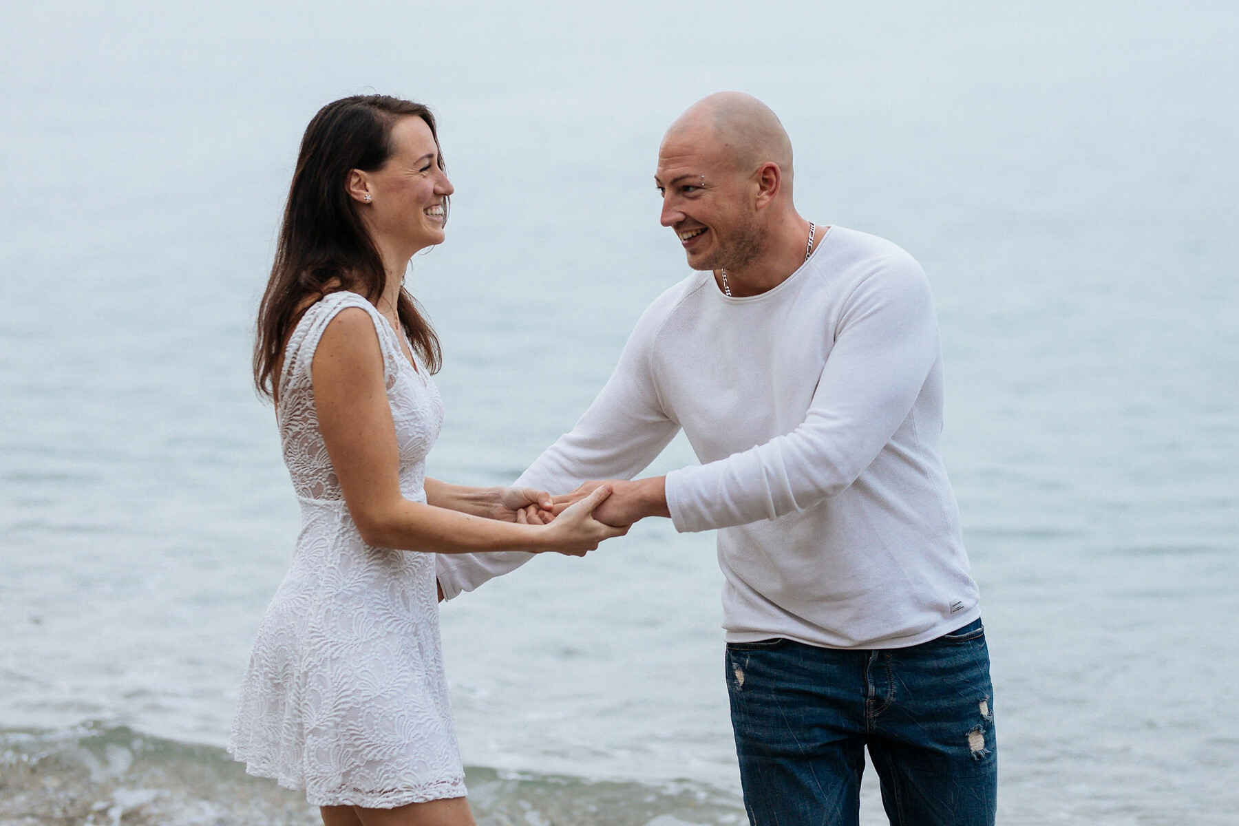 Love story photo set in Nerja