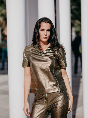 Street style photo shooting in Malaga for Korsun