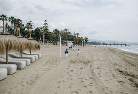 Детская фотосессия на пляже в Марбелье