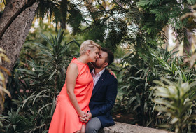 Sesión fotográfica de familia para su aniversario en Málaga 