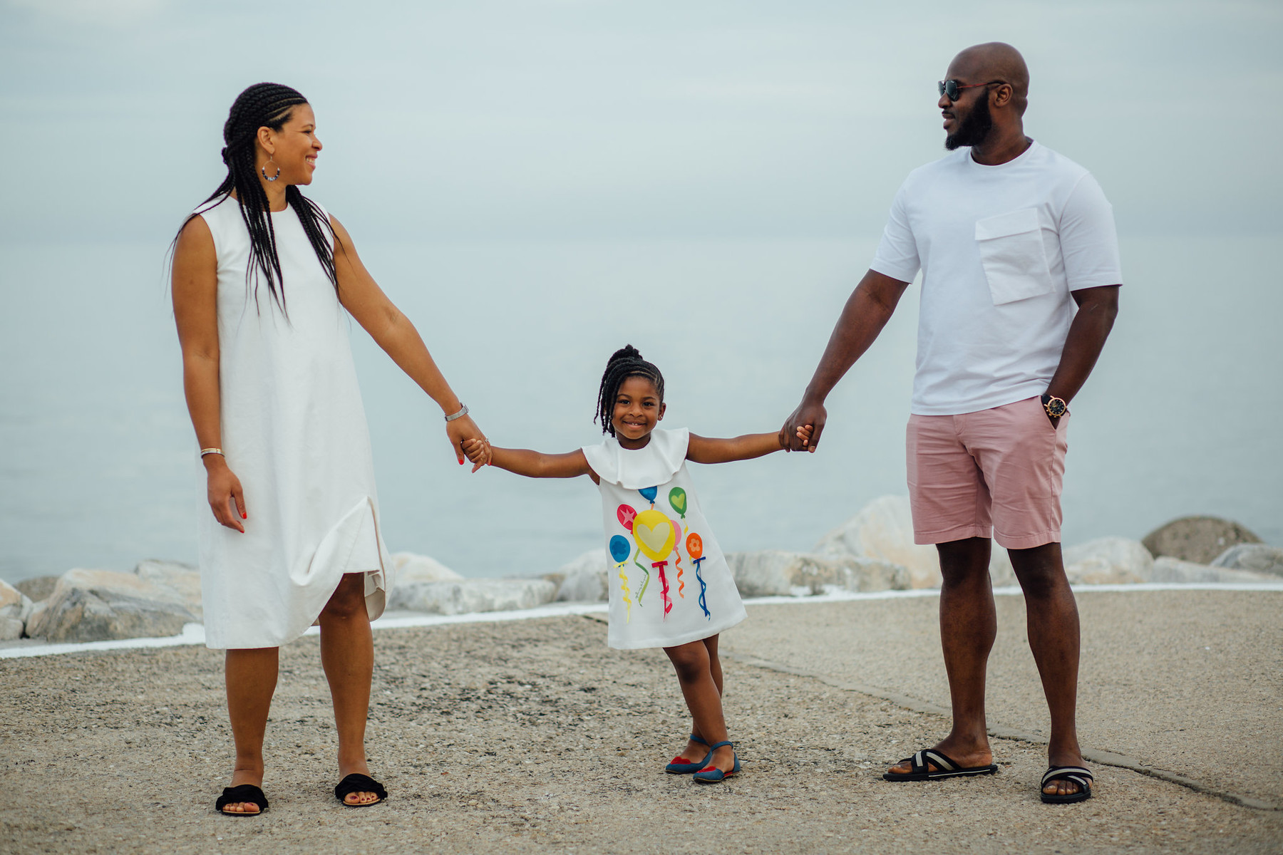 Sesión de fotos de familia en el Puerto Banús, Marbella