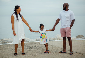 Sesión de fotos de familia en el Puerto Banús, Marbella