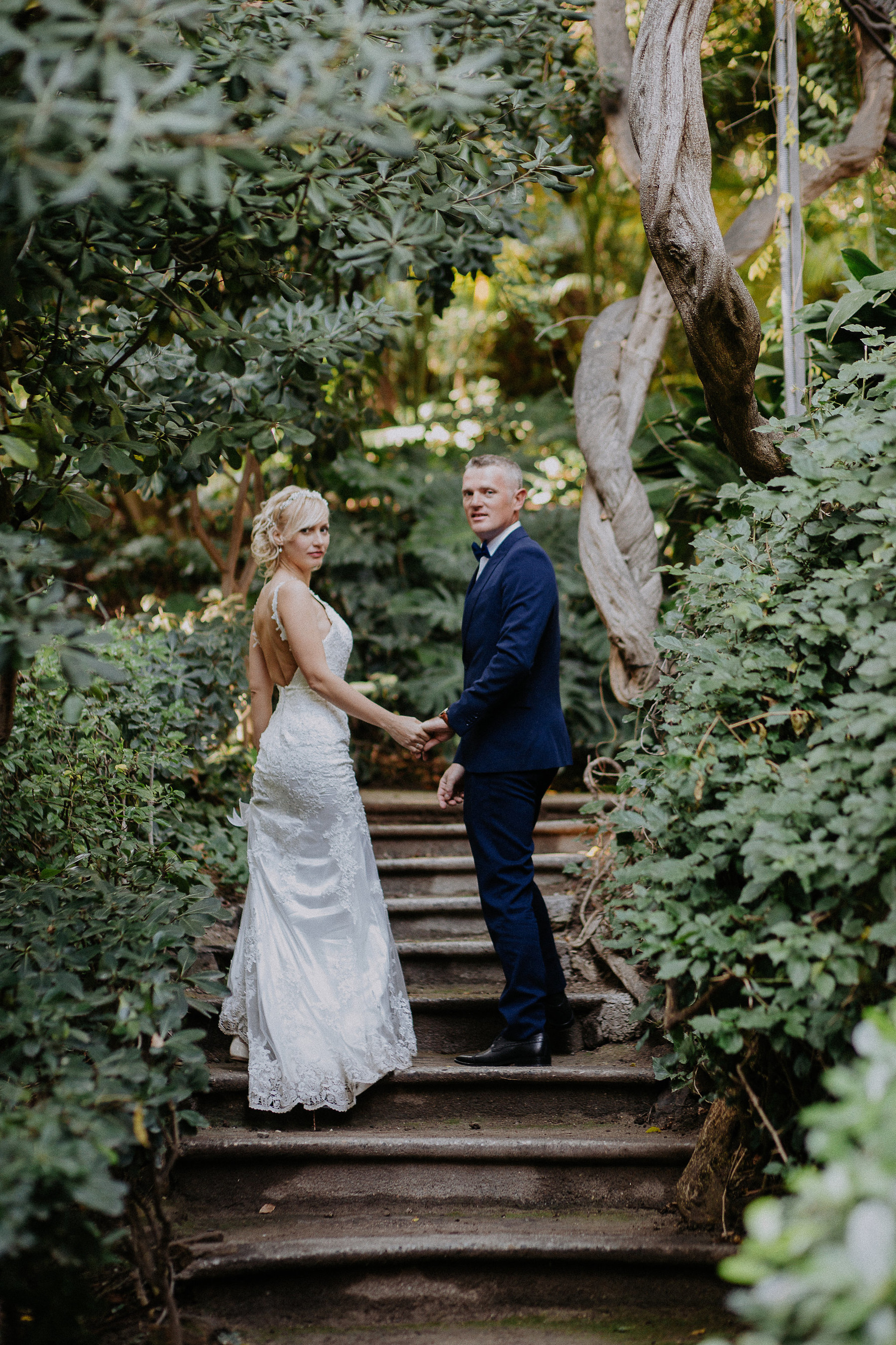 Wedding in the Botanical Garden of Malaga