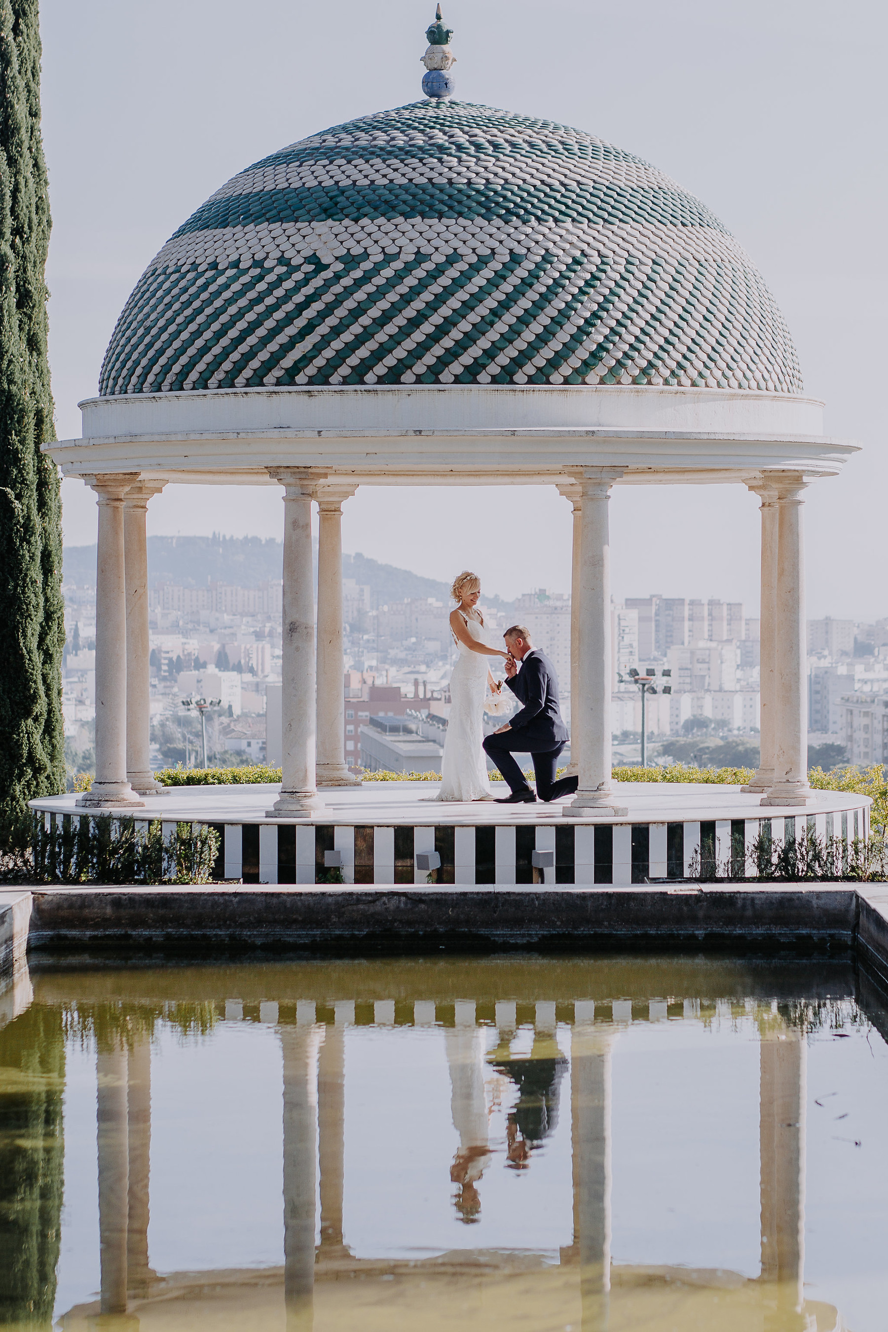 Boda en La Concepción Jardín Botánico-Historico de Málaga