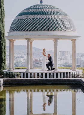 Wedding in the Botanical Garden of Malaga