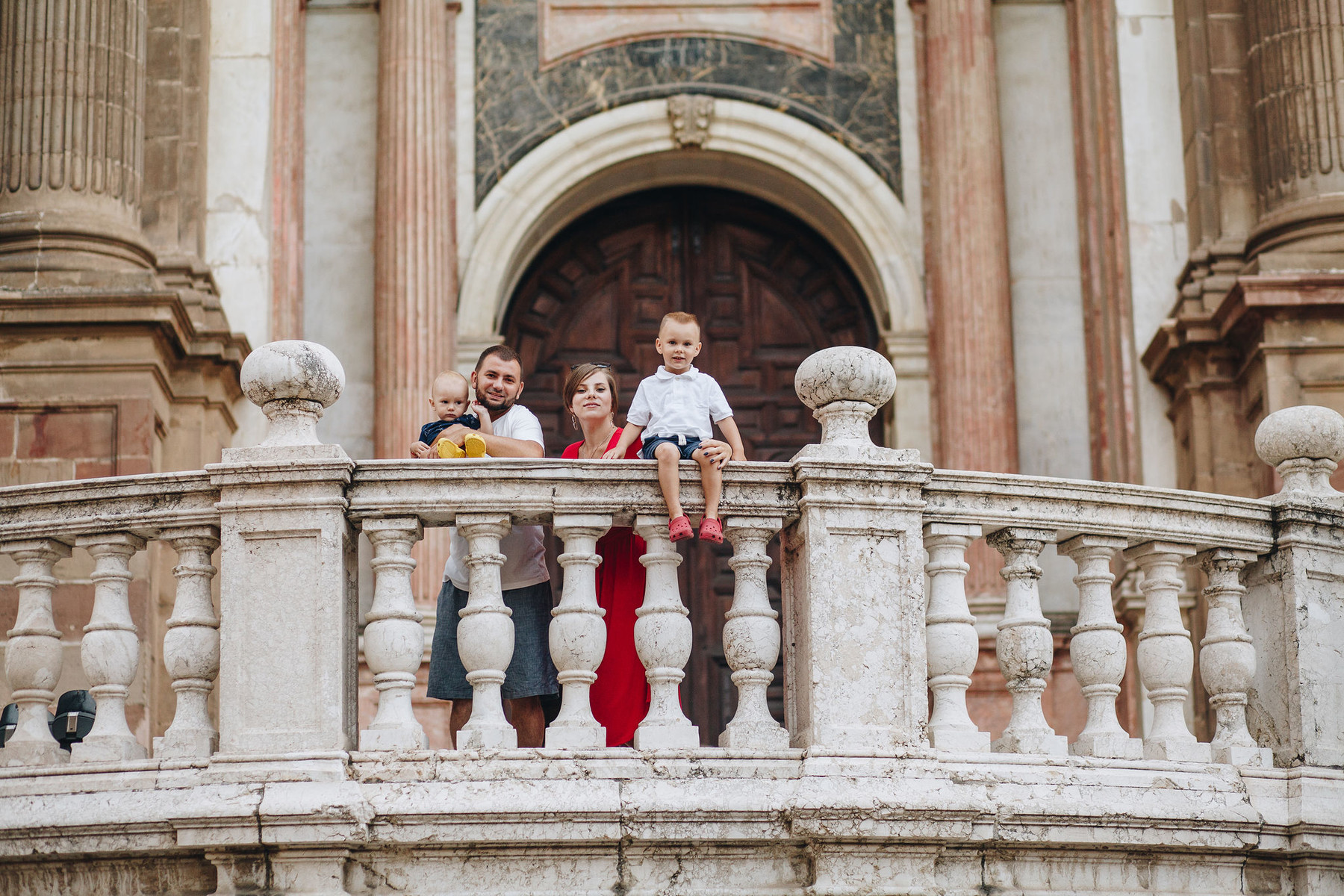 Sesión fotográfica de familia en Málaga 