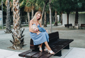 Family photo shoot in the Port of Málaga