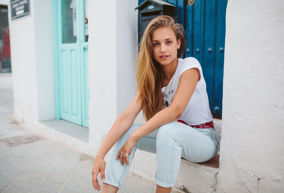 Family photo shoot in Mijas Pueblo