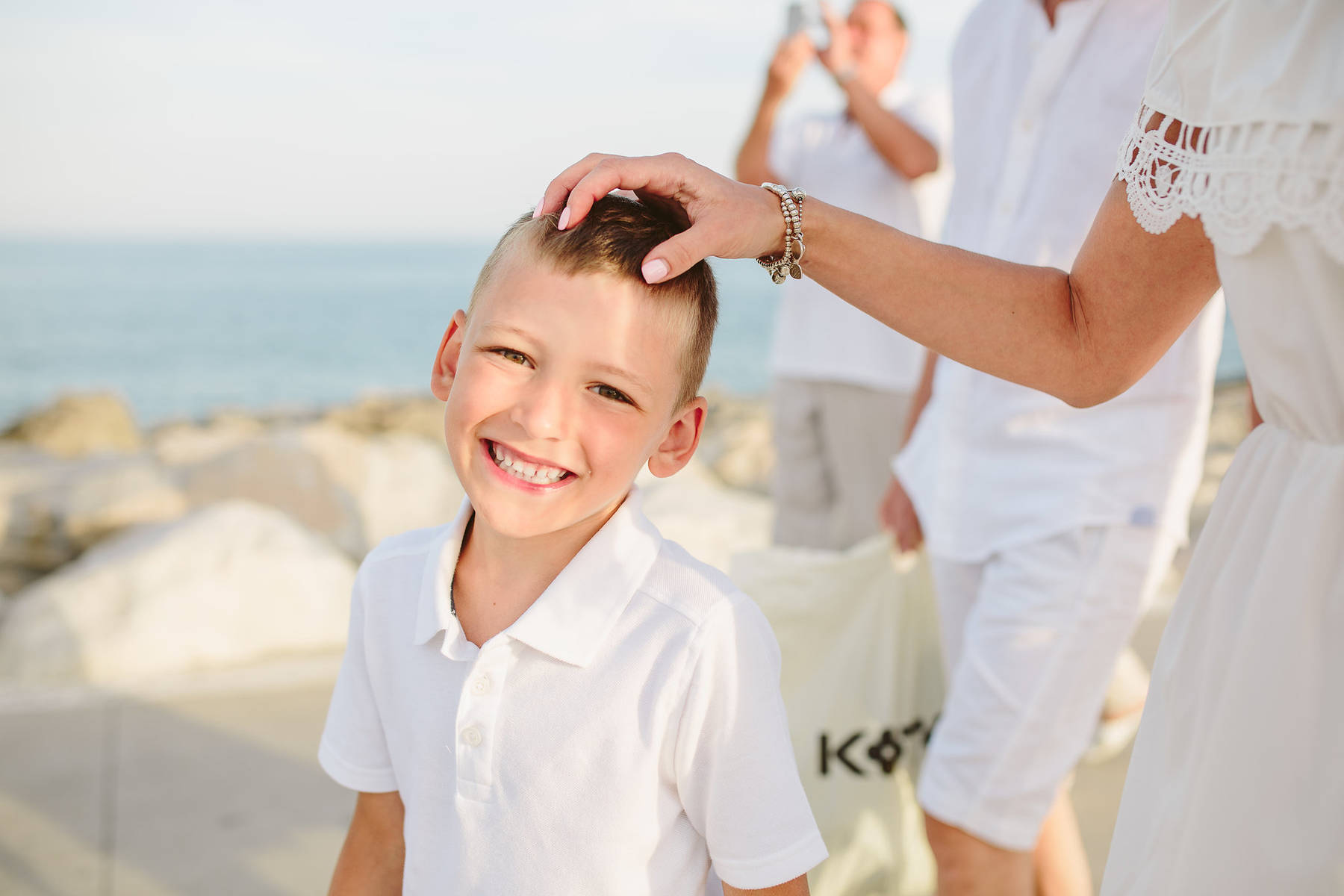 Family photo shooting in Puerto Banús in Marbella