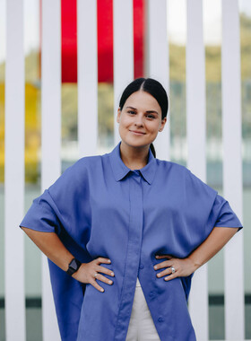 Portrait photo set in the Port of Malaga
