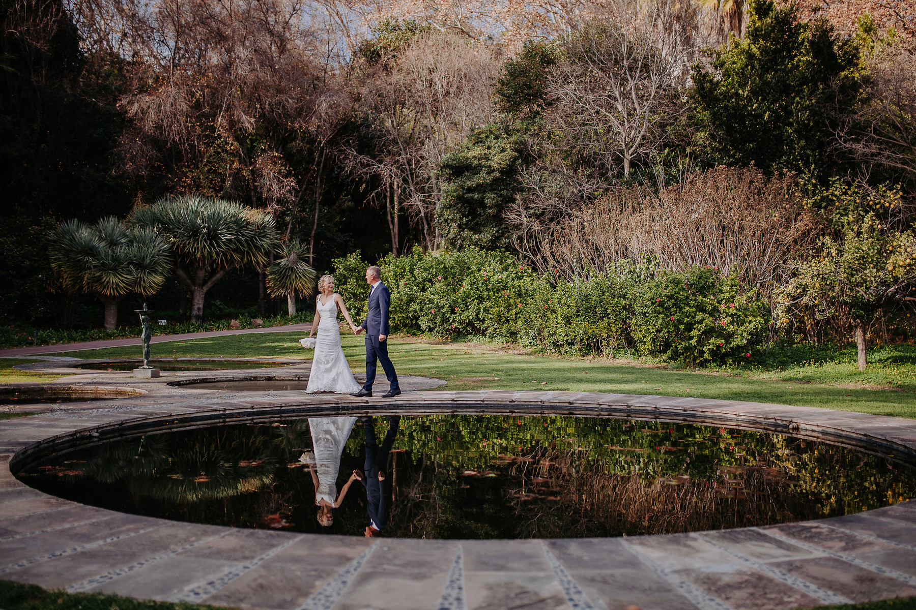 Wedding in the Botanical Garden of Malaga