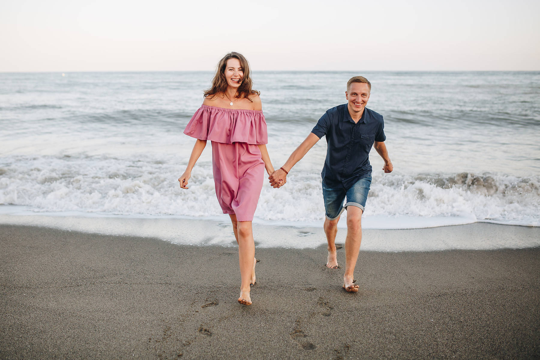 Sesión preboda en la playa de Torremolinos 