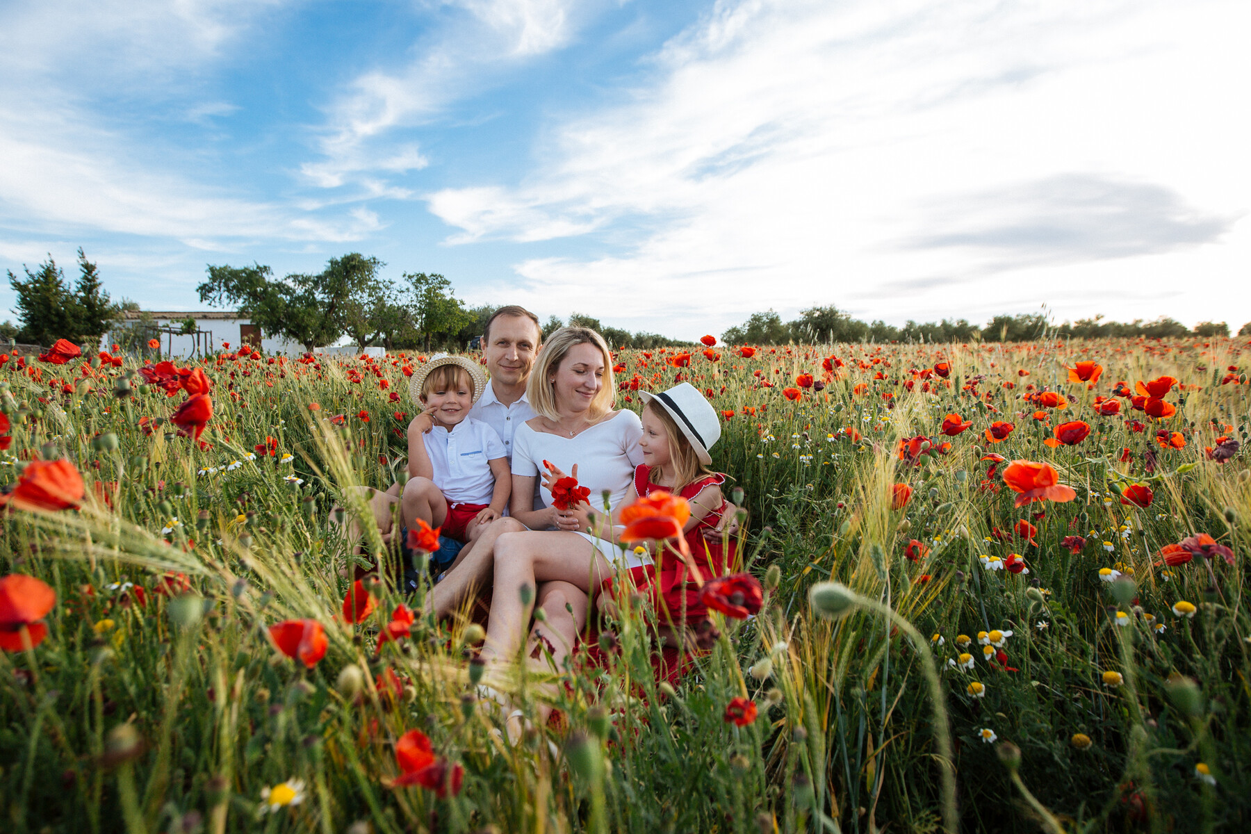 Country family photoshoot