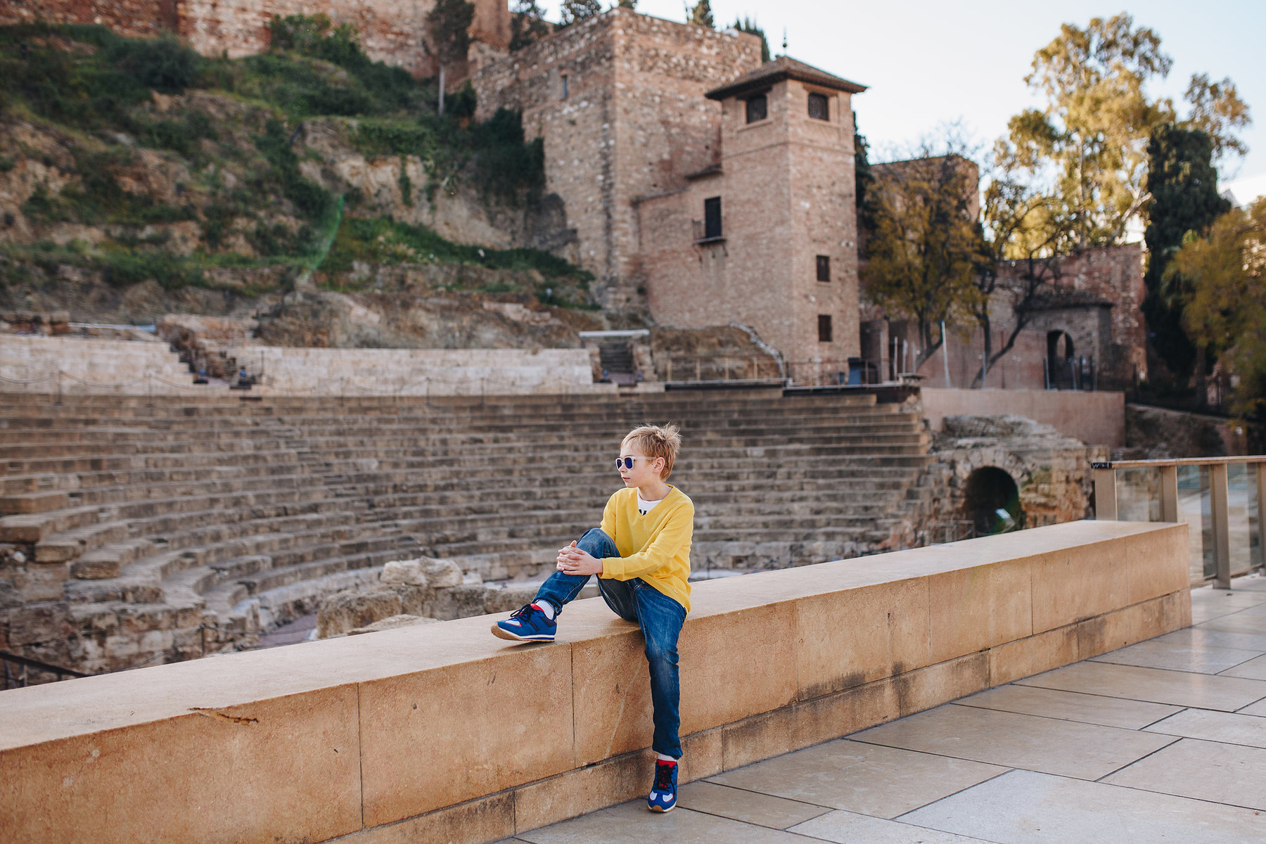 Family photo session in Malaga