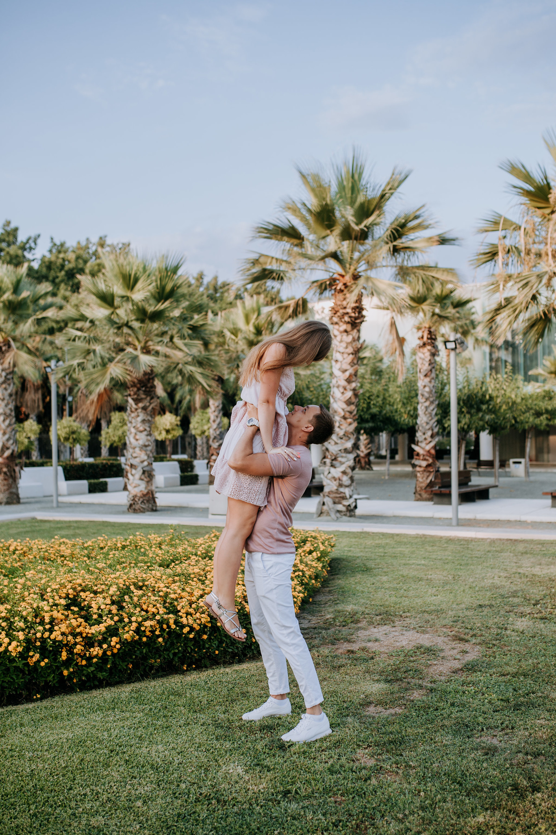 Romantic photo shoot in Málaga