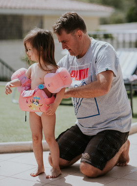 Un día de vacaciones de una familia en España