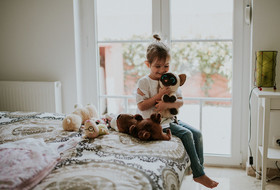 Un día de vacaciones de una familia en España
