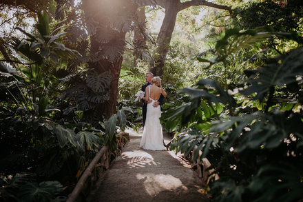 Boda en La Concepción Jardín Botánico-Historico de Málaga