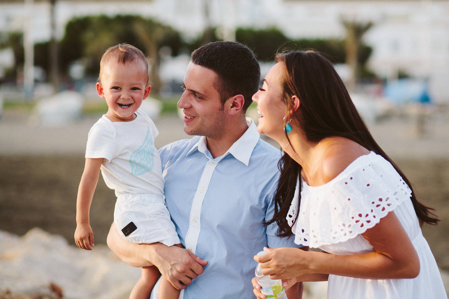 Sesión de fotos de familia en El Palo, Málaga