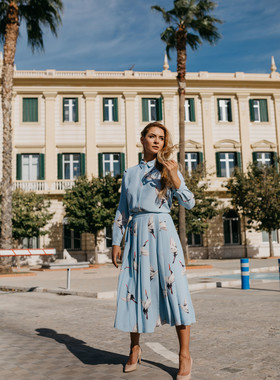 Street style photo shooting in Malaga for Korsun