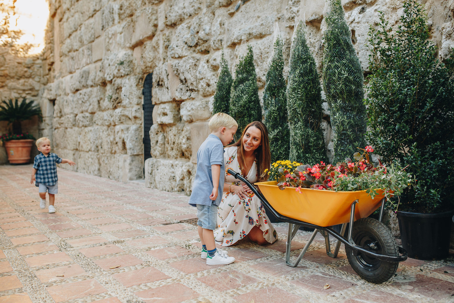 Family photography in the Center of Marbella