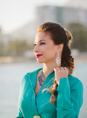 Portrait photo session in the Centre of Marbella